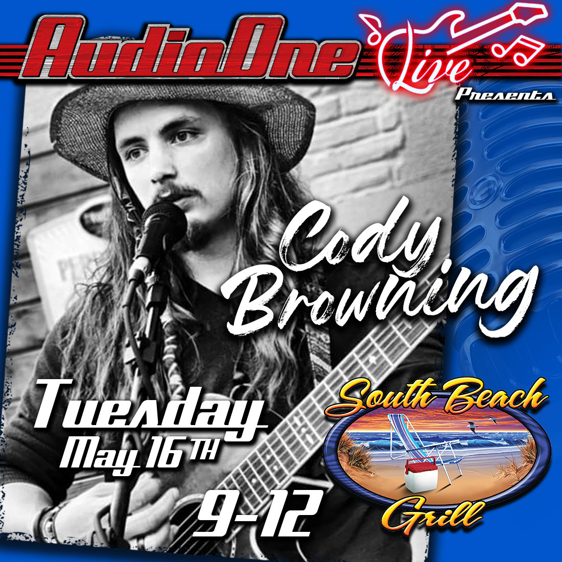 Cody Browning at South Beach Grill Audio One